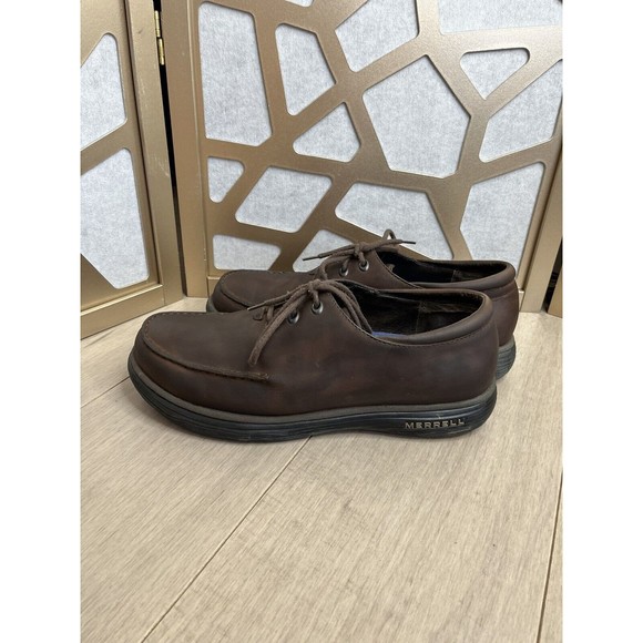 Merrell TOPO Rim Men Casual Oxford Derby Brown Leather Shoes Lace Sz 10.5 40659 main image 8
